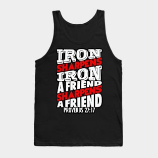 Proverbs 27:17 Tank Top